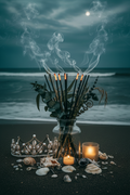 Aphrodite's Reign Incense - Pearl & Cowry Crown