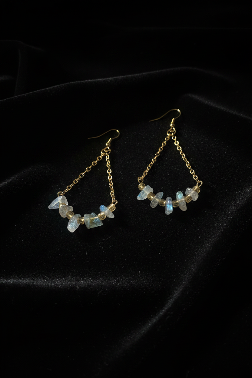 Labradorite Drop Earrings