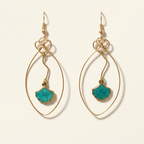 Siren’s Whisper earrings with cleaner lighting and an ivory background